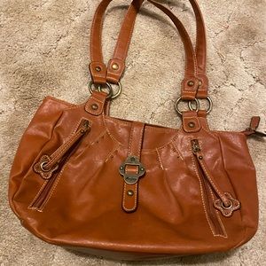LADIES BROWN PURSE